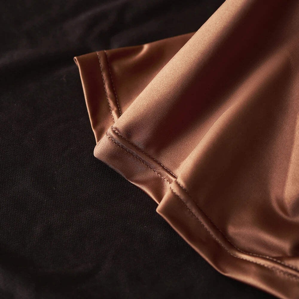 3PCS/Pack Luxury Satin-like Alo Underpants Breathable 10A Antibacterial Silk Mes