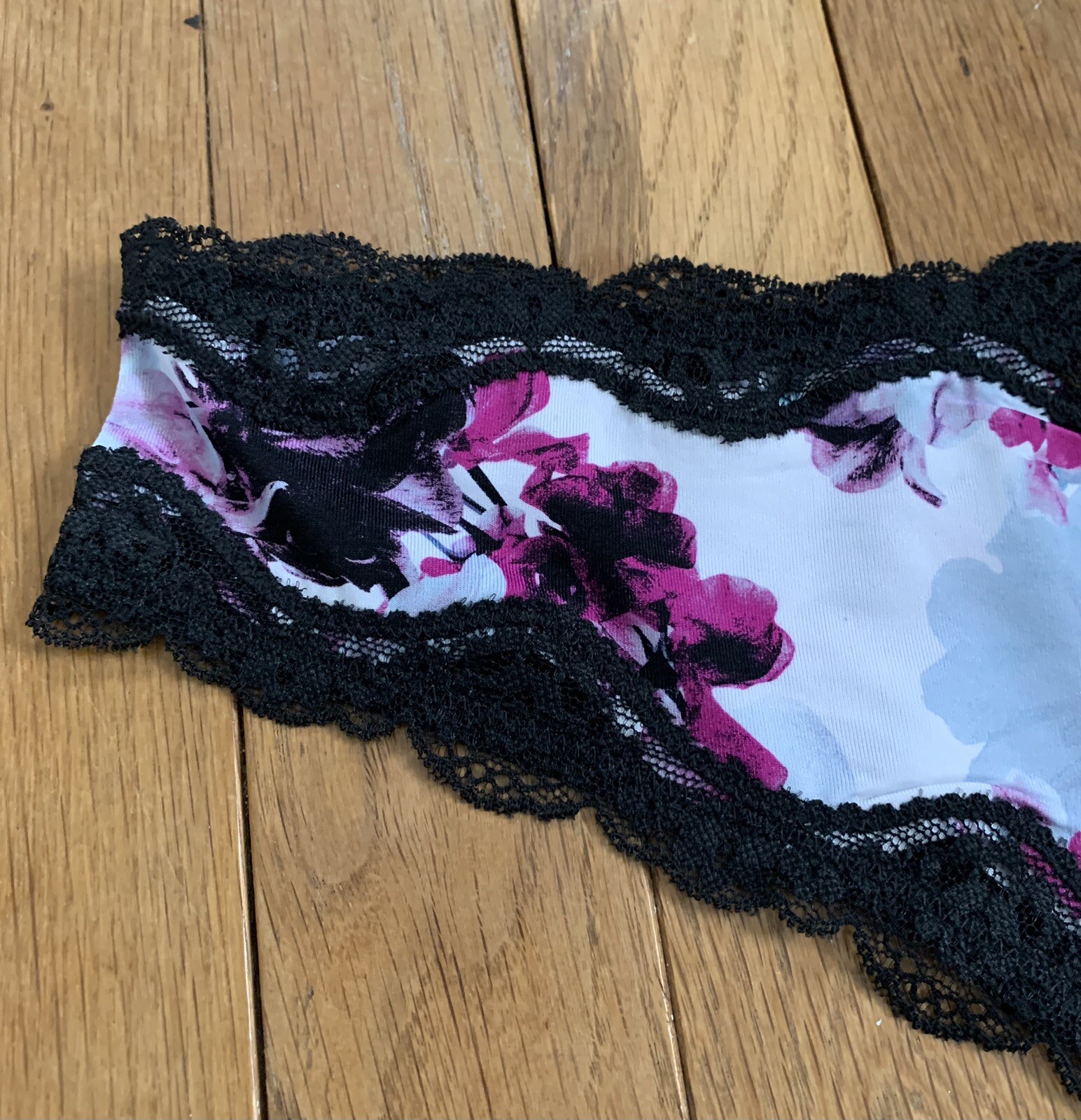 NWT 14/16 Lane Bryant Cacique Strappy Cage Back Tanga Panty Pink Blue Black Lace
