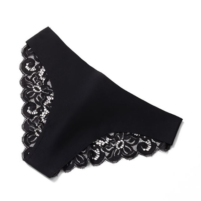 6PCS/LOT Womens Sexy Panties Brief Sheer French Lace Underwear Bikinis Lingeries