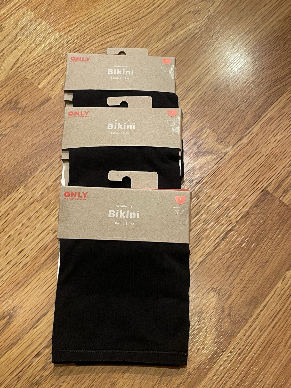 Old Navy -Women’s Bikini -Total Three Pairs Panties -Size Small