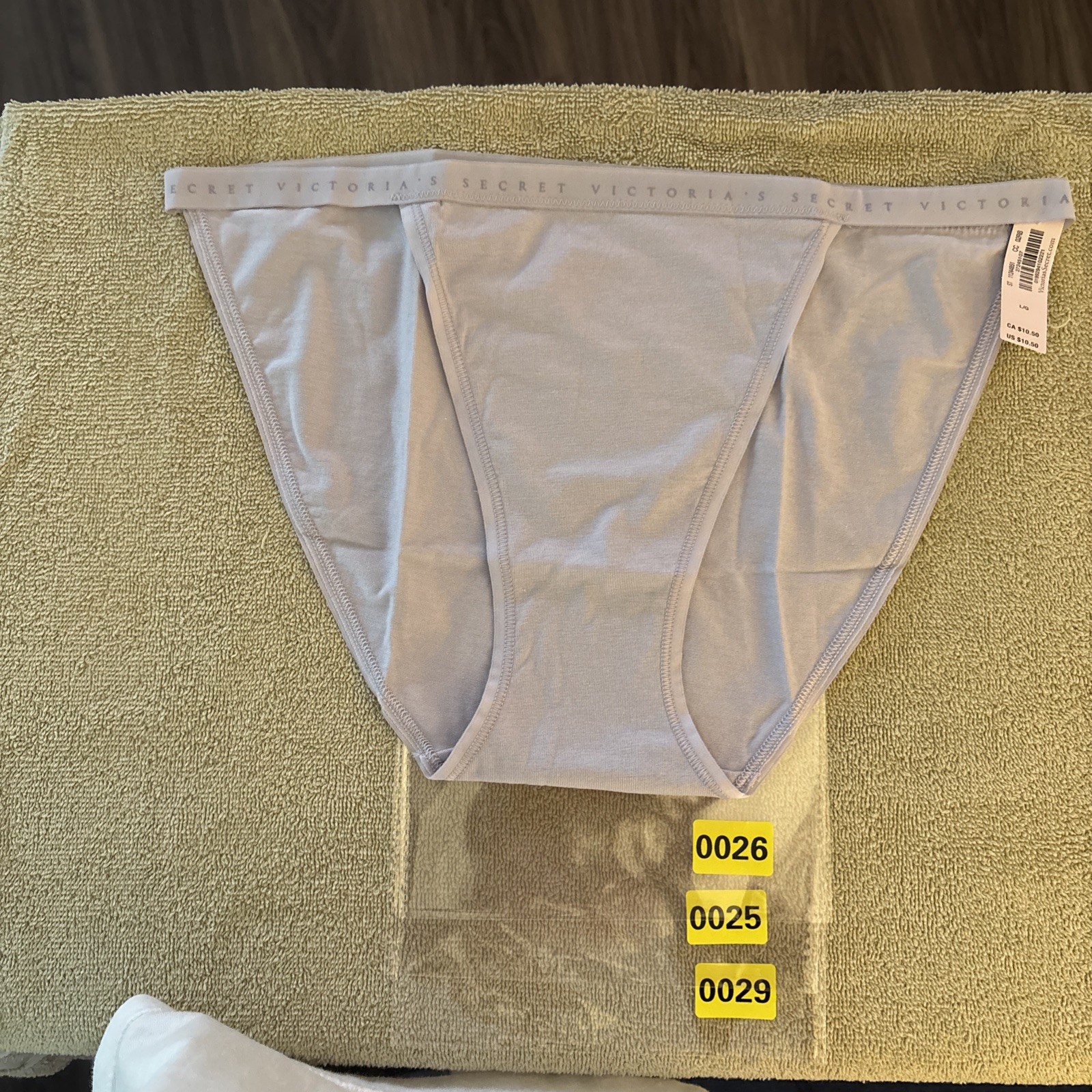 Victoria’s Secret Large , Lavender, Cotton String Bikini Panty