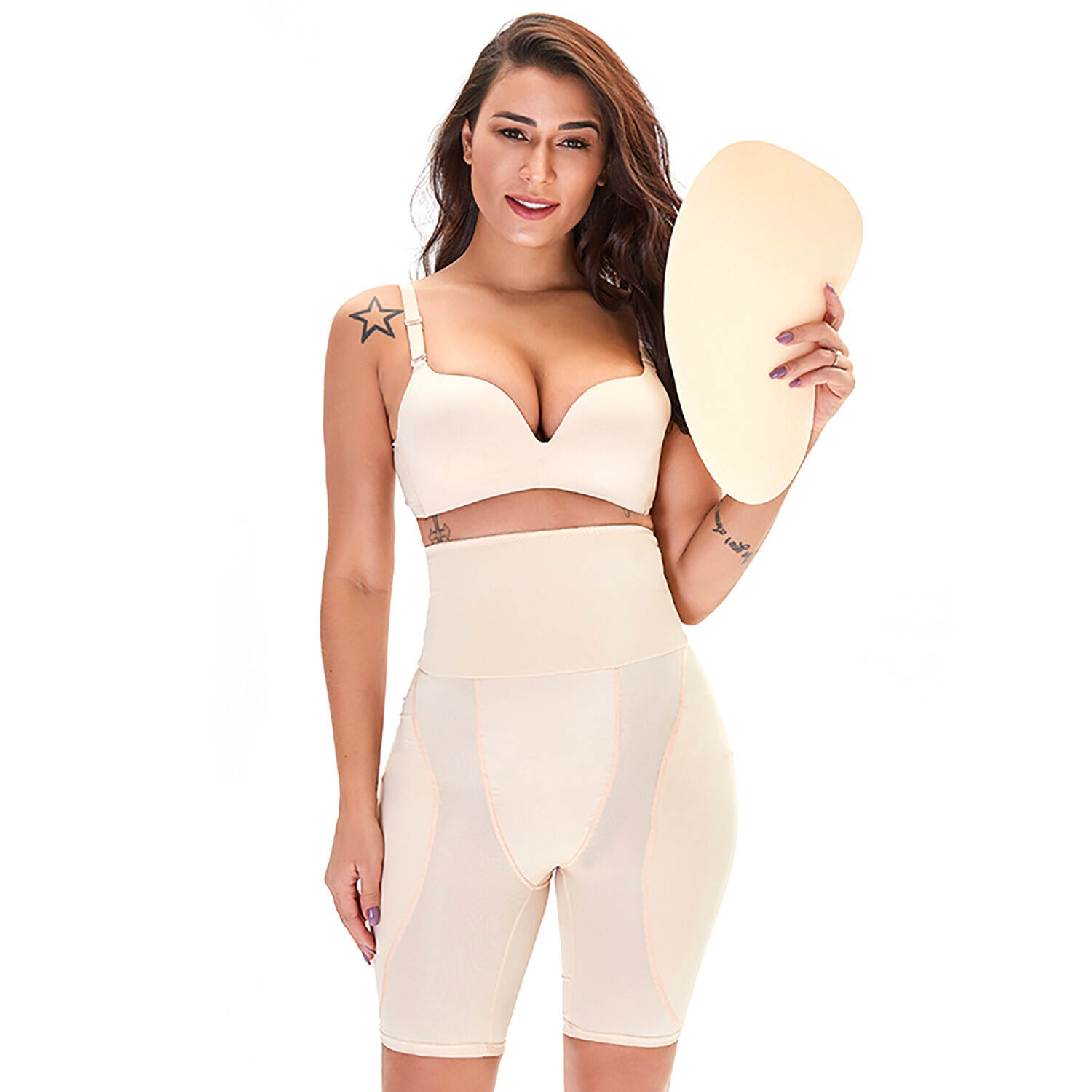 Crossdresser Hip Pads Enhancer Panties Underwear With A Little Fake Ass Shaper