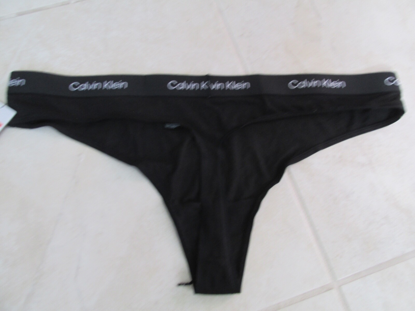 NEW Calvin Klein 1996 Modern Thong Underwear WOMEN’S Plus SZ 3x Black $22.00