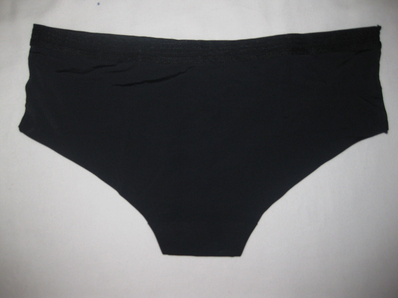 Shein tagless microfiber cheeky hipster panties XS S M black nip