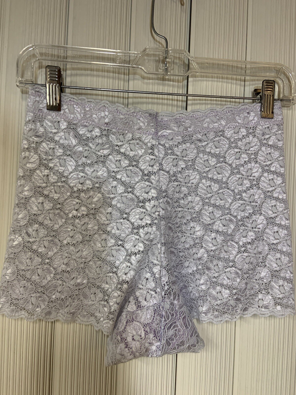 Spade ,plus Size 3XL, womens Lace Panties, Lt. Blue, Wide Waistband