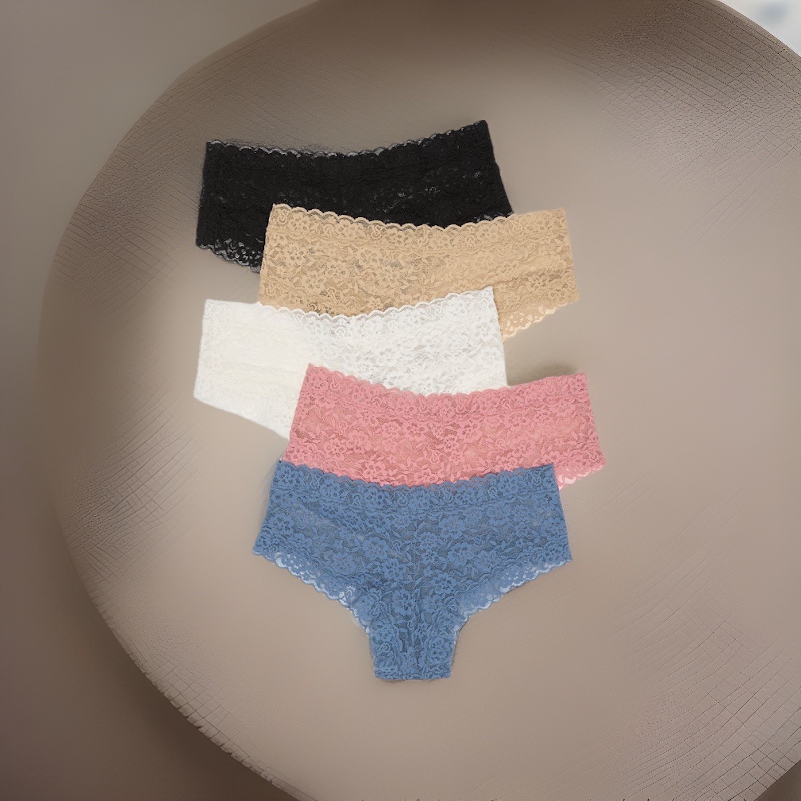 VICTORIA’S SECRET 5-Pack Cheeky Panties Cotton – NEW IN PACKAGING – XL