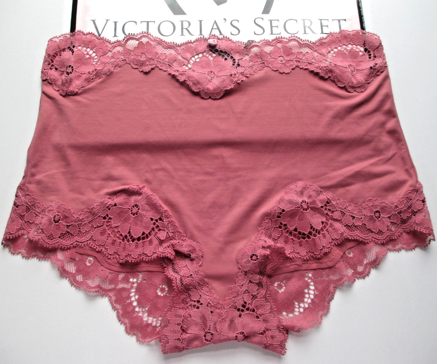 VICTORIA’S SECRET DREAM ANGELS Boyshort Panty VS Pink S M L XL Seductive Rose