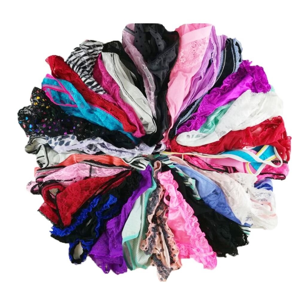 jooniyaa Women Variety of Underwear Pack T-Back Thong G-String Medium, 10pcs