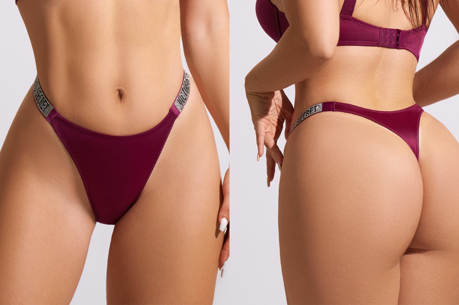 Victoria’s Secret Shine Strap – MULTI THONG – Classic SATIN lingerie