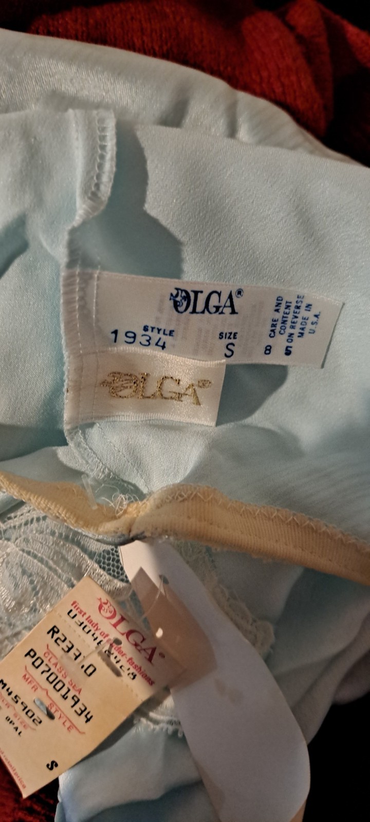 Vtg Tap Panty Pretty Lace Henson & Olga Need WAIST Repair Pls READ 2 Pair