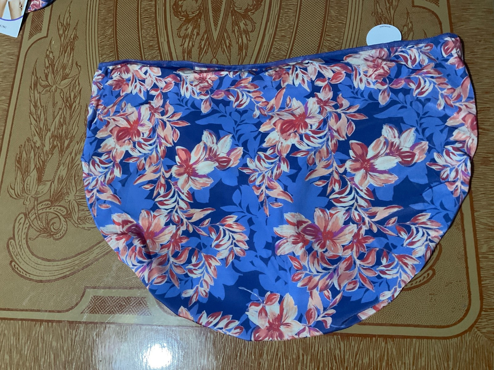 Jockey No Panty Line Promise Purple Floral Bikini Panties- Set of 3- Size 9-NWT