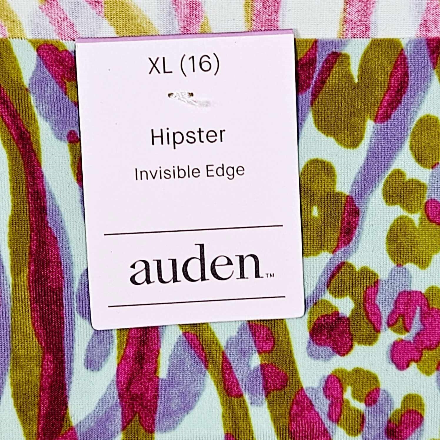 Auden 6pk Assorted Laser Cut Hipster Underwear Womens X-Large Stretch