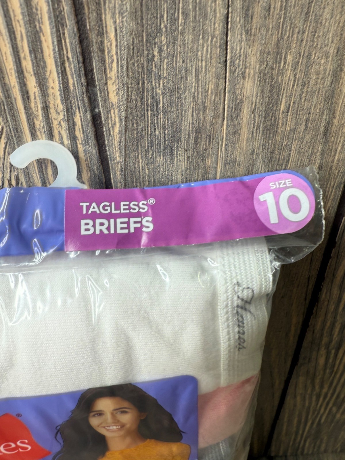 2020 Hanes Womens Cotton Briefs 6-Pack Size 10 Tagless Breathable No Ride Up