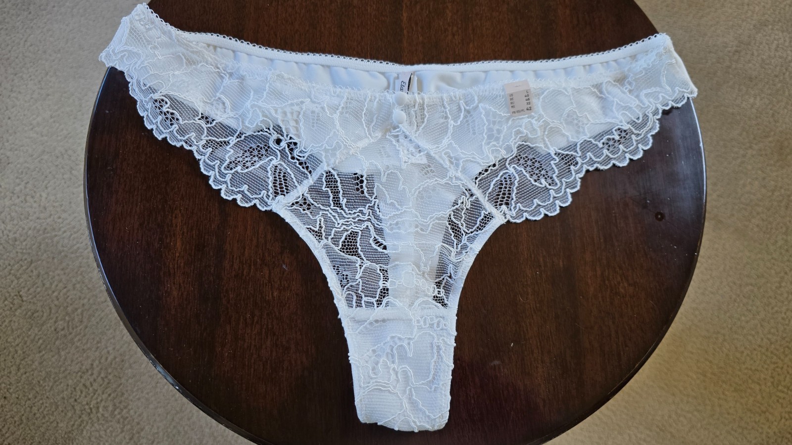 Lot 6 NWT ETAM Nordstrom women’s underwear thongs Panties S M L strings lace new