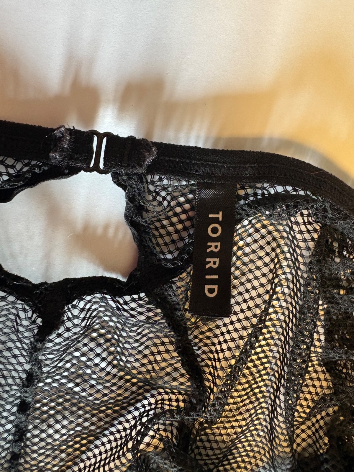 Torrid Black Lace Mesh Cheeky Panty Size 2 Plus Size