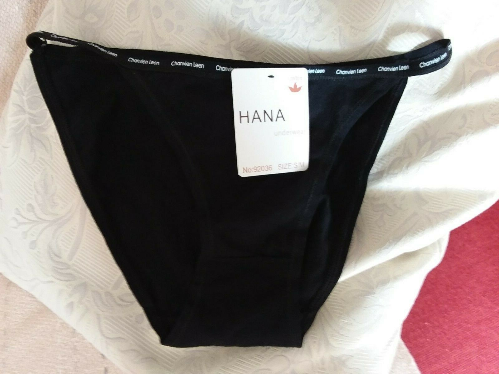 BNWT – HANA – WOMENS BLACK HIPSTER KNICKERS- SIZE S/M