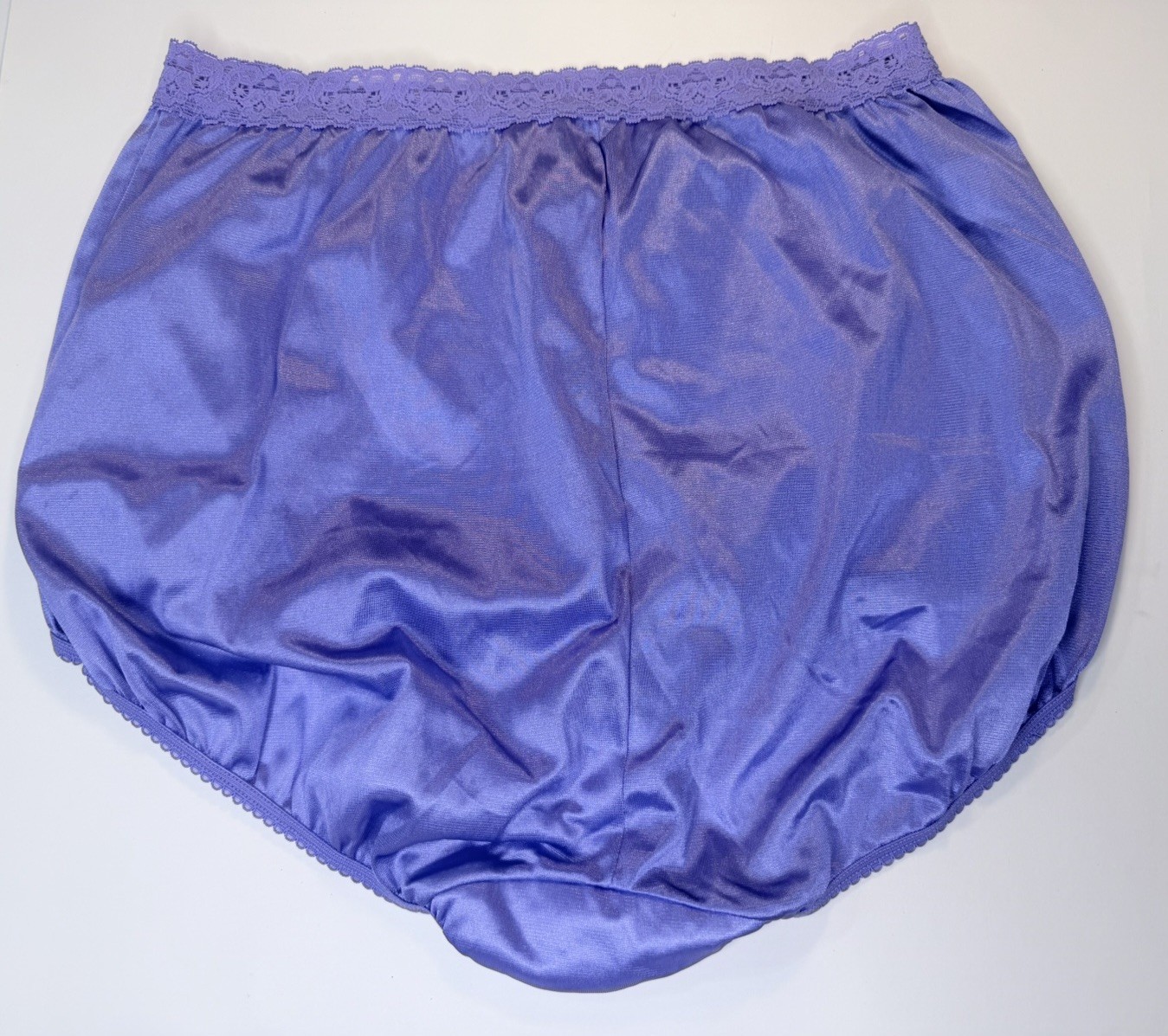 Vintage Lilac Warner’s Brief Women’s Grandma Underwear Granny Panties Nylon 10