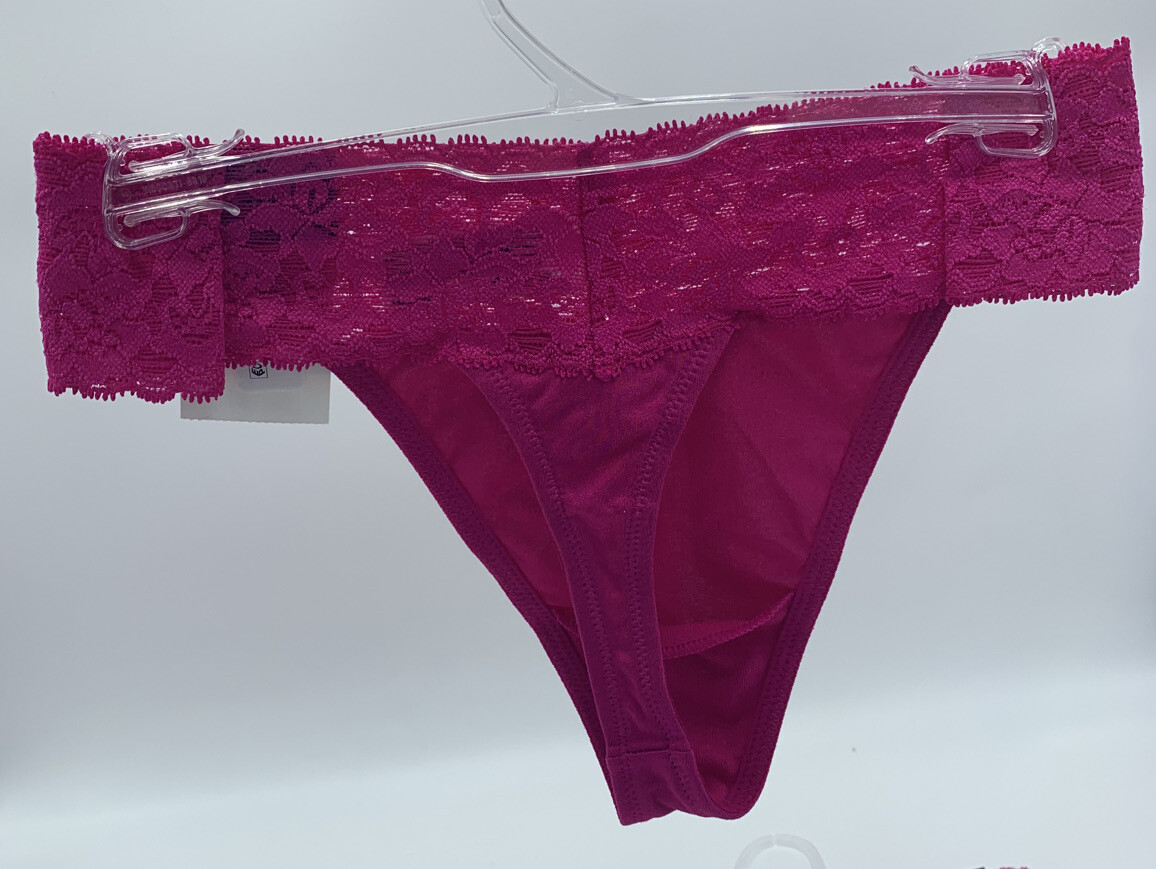 Maidenform Lingerie Dream Lace Thong Panty, Panties, Underwear S/M (5 Count)