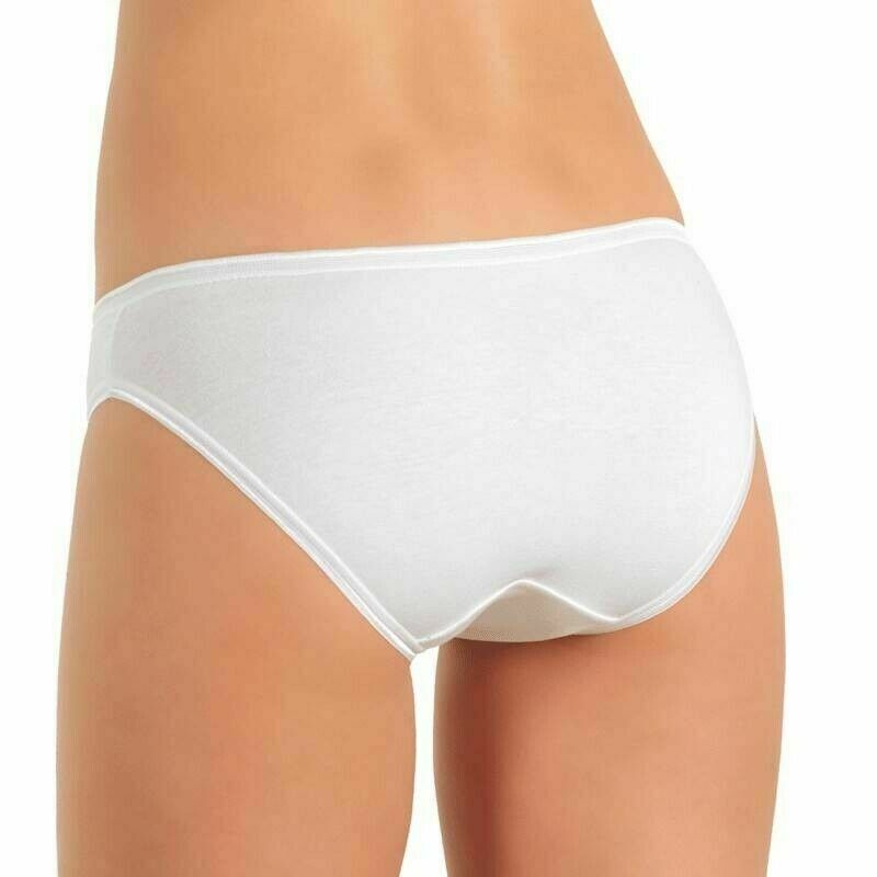 3 Womens Jadea Mini Stretch Cotton Bielastic Low Waist Briefs 7000