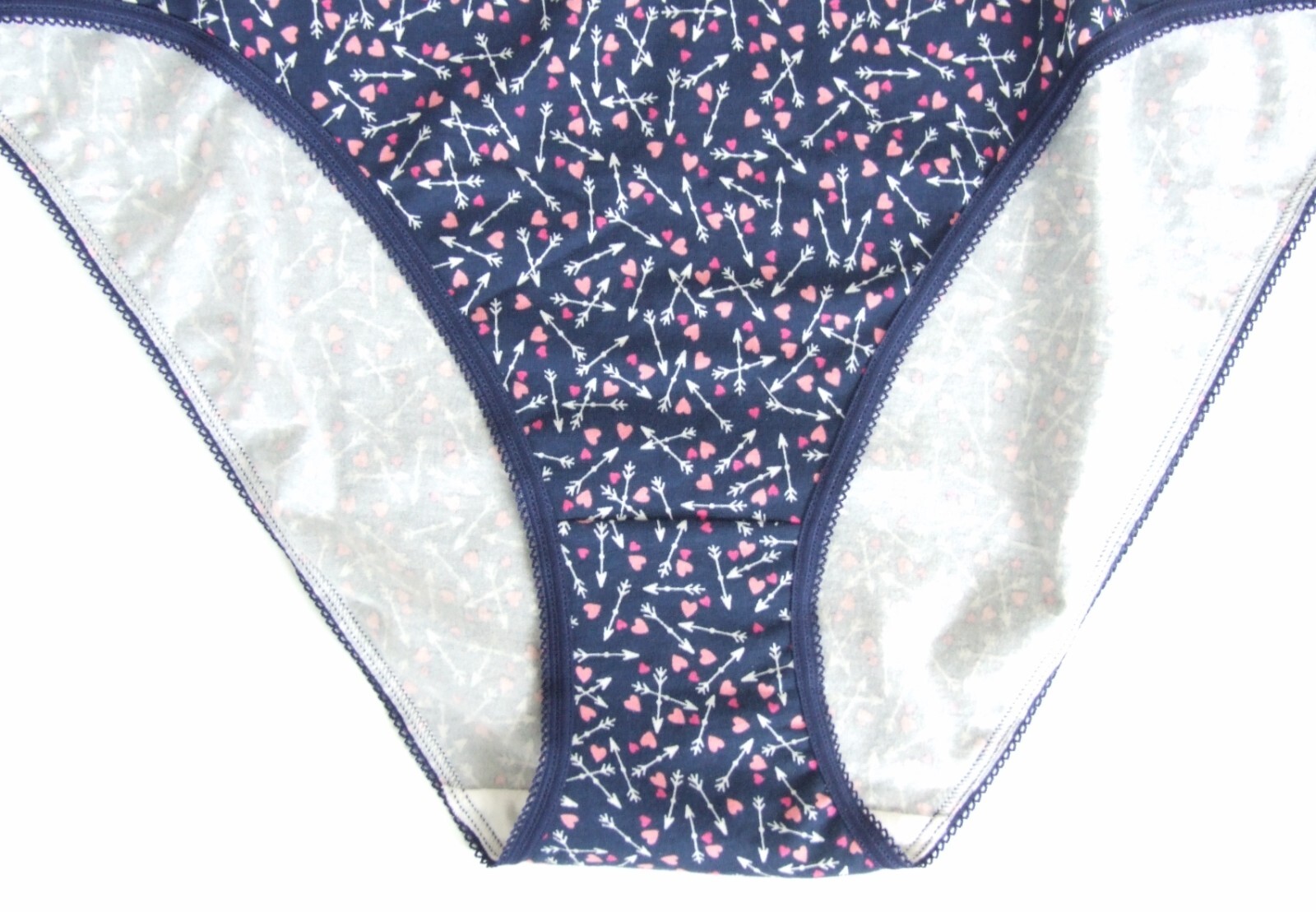 Ex Chainstore size 20 hi leg knickers panties stretchy briefs Blue
