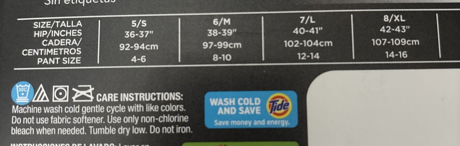 New Hanes Comfort Flex Fit Microfiber Stretch Bikini Panties 6 Pack Large