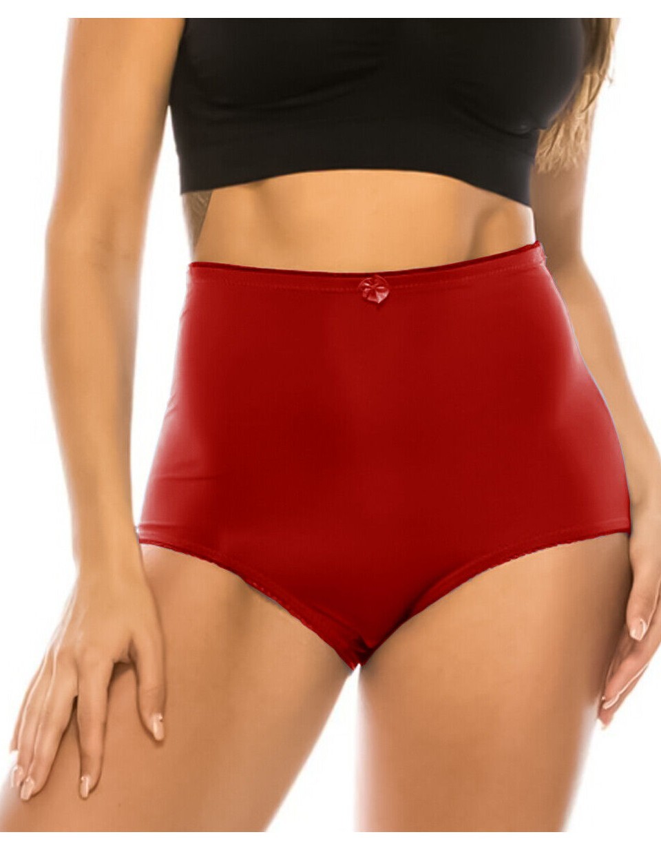 2-6 High Waist Brief Tummy Control Girdles Solid Shaper Panties 69061 S-XL GIFTS