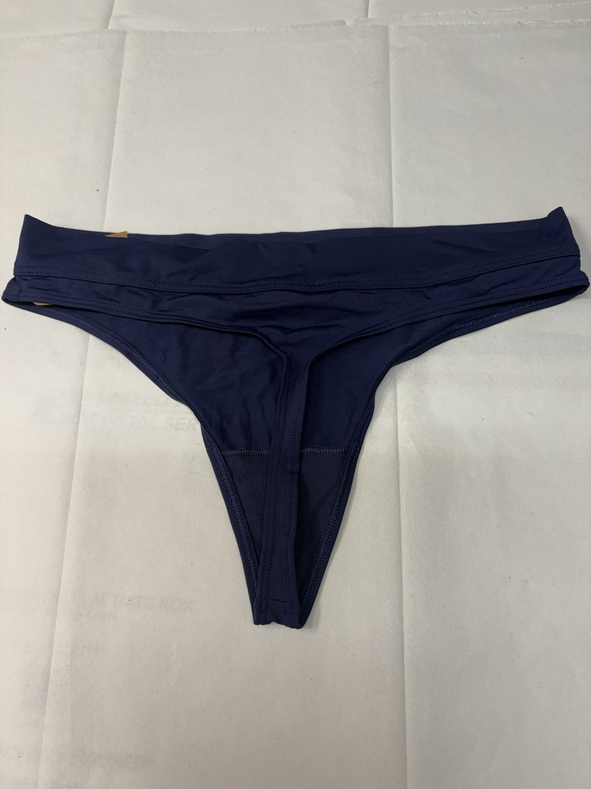 NWT Victoria’s Secret PINK Thong Panties Navy Blue Size: M