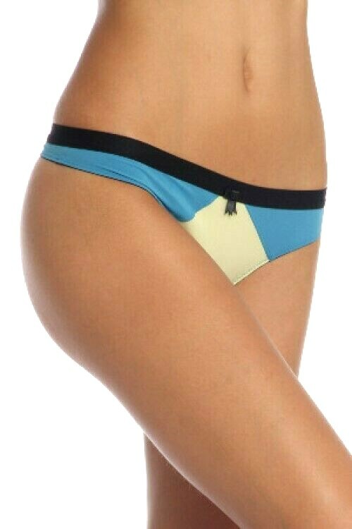 Claudette Sophia Thong Deep Sea Blue Bikini Panty Women Underwear Briefs Panties
