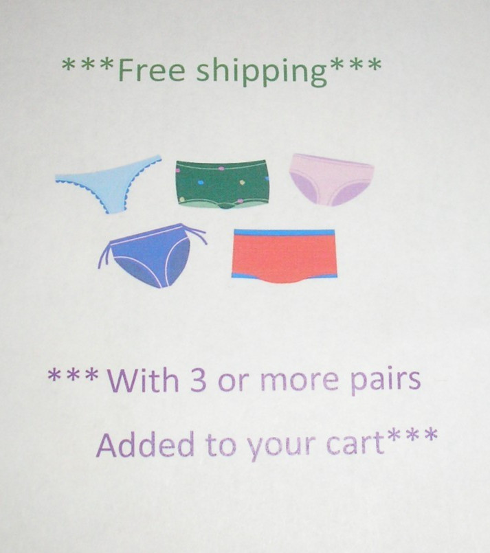 Panties Lingerie Champion Cotton Pink Hipster 2XL Adult Gift