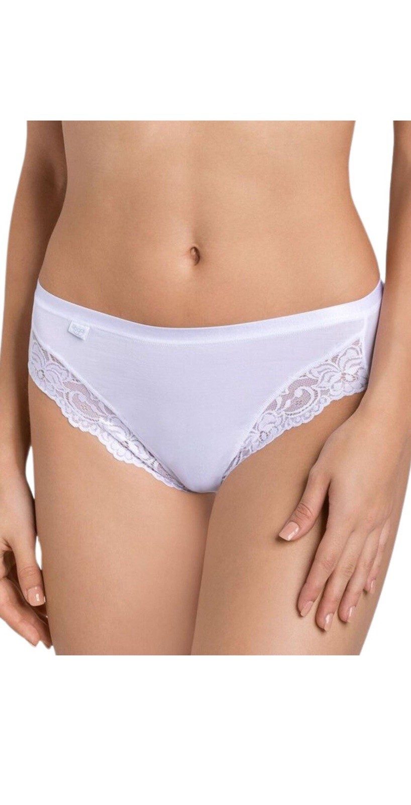 Sloggi Romance Brief Tai Style Elegant Comfortable Womens Knickers UK 10 New