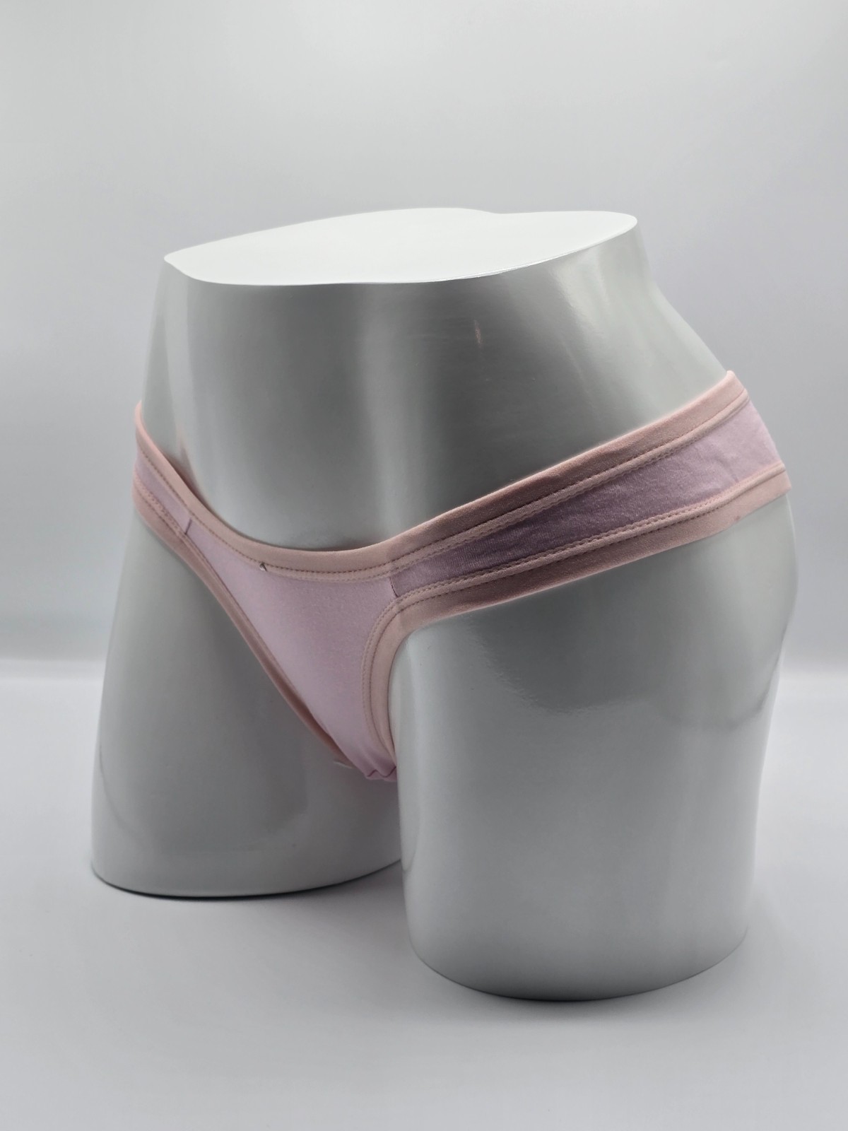 Light Pink 100% Cotton Brazilian Panty-Trim – Extra Large