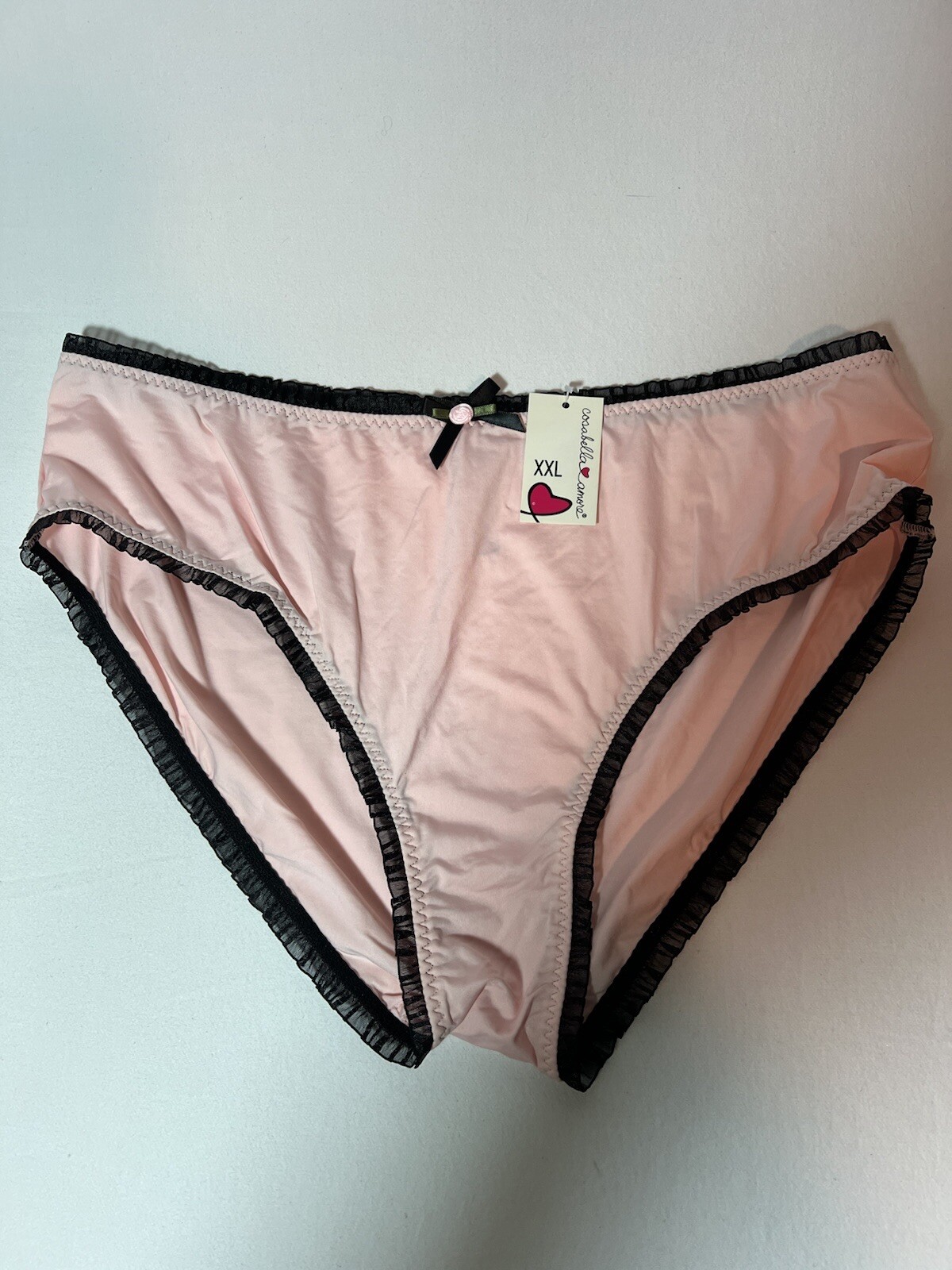 Silky Soft Cosabella Amore Pink Bikini 9/XXL 85% Nylon 15% Spandex NWT