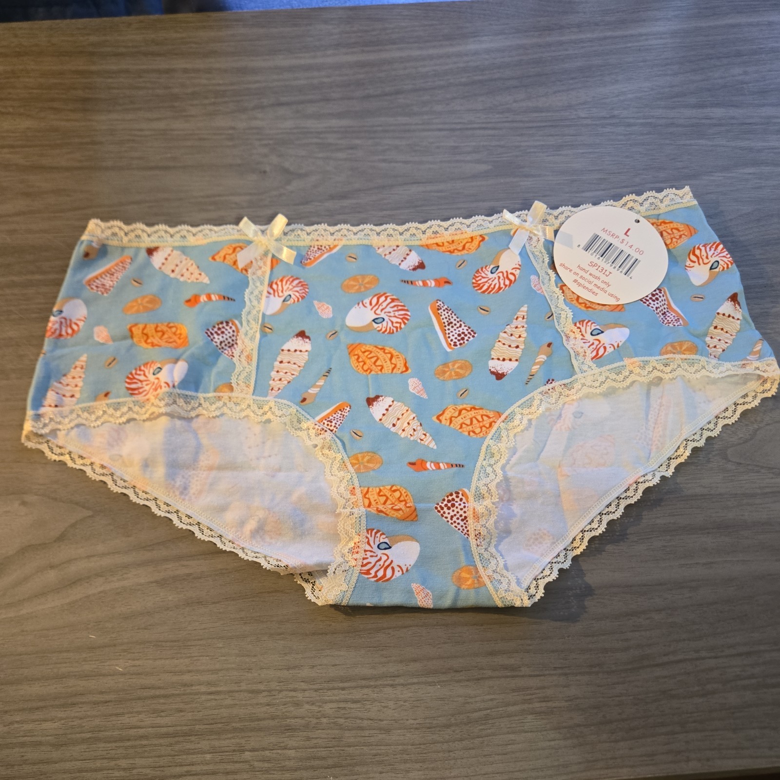 NWT Splendies Sz Large Panty