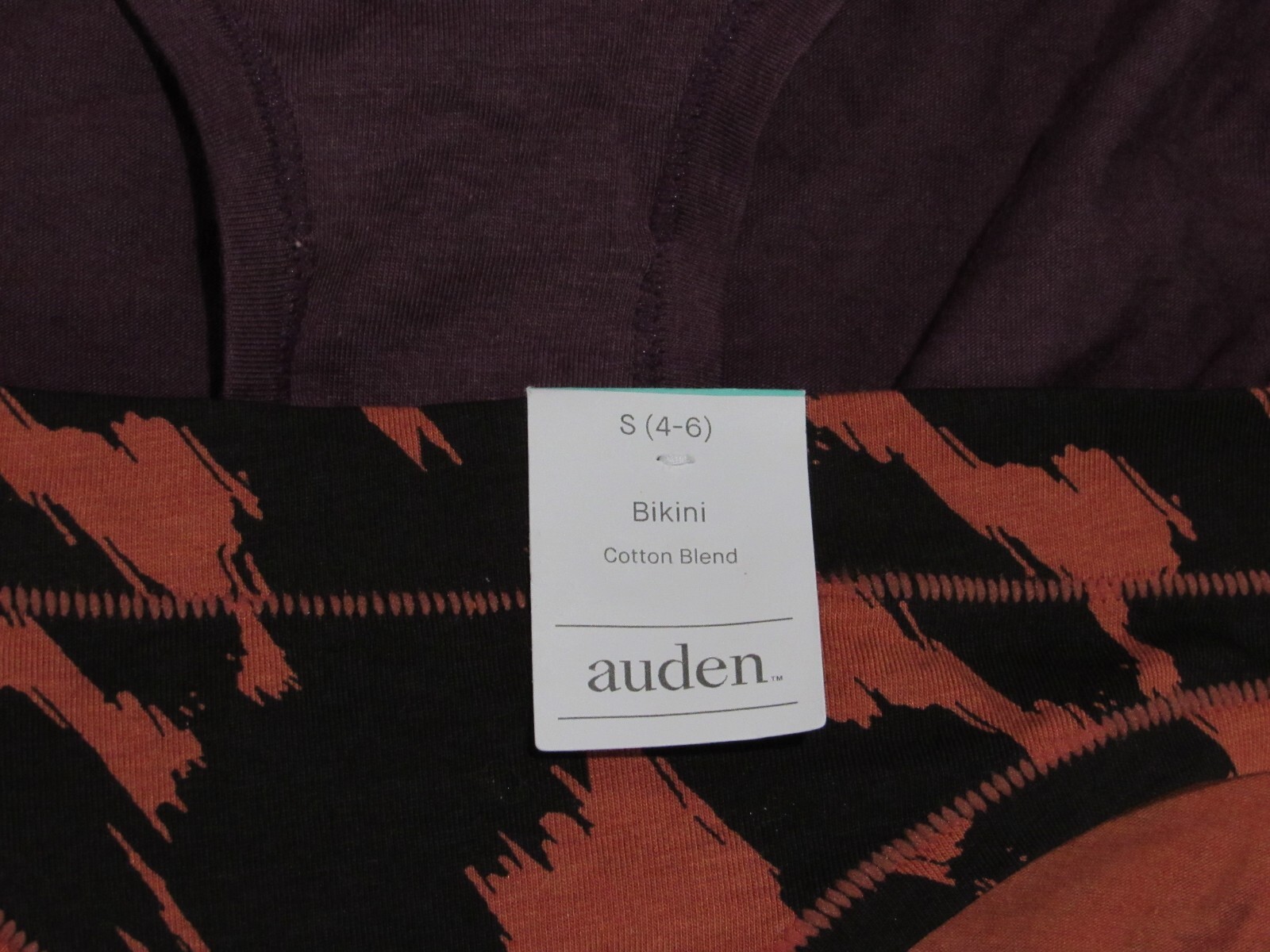 Auden Women’s Variety Bikini 2 Pack Panties Size Small 4-6