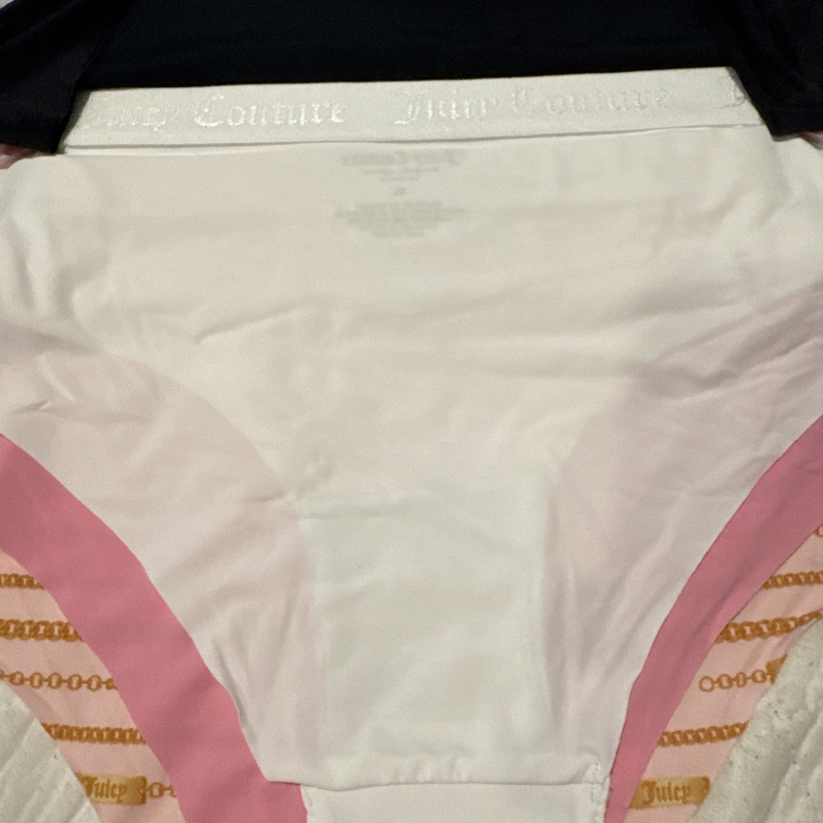 Juicy Couture Intimates 5 Pack Bikini Panties Underwear XL Pink White Black Gray