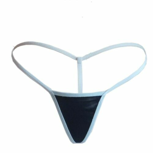 1PC Women Sexy Micro Thong Tiny G-String Minimum Hot Rose Black Pantie Underwear