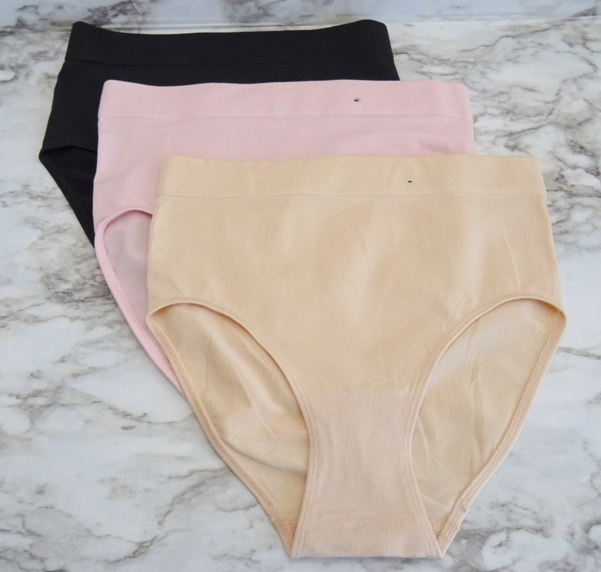 Wacoal 838175# B-Smooth Full Brief 3-Pack Panties US Size S