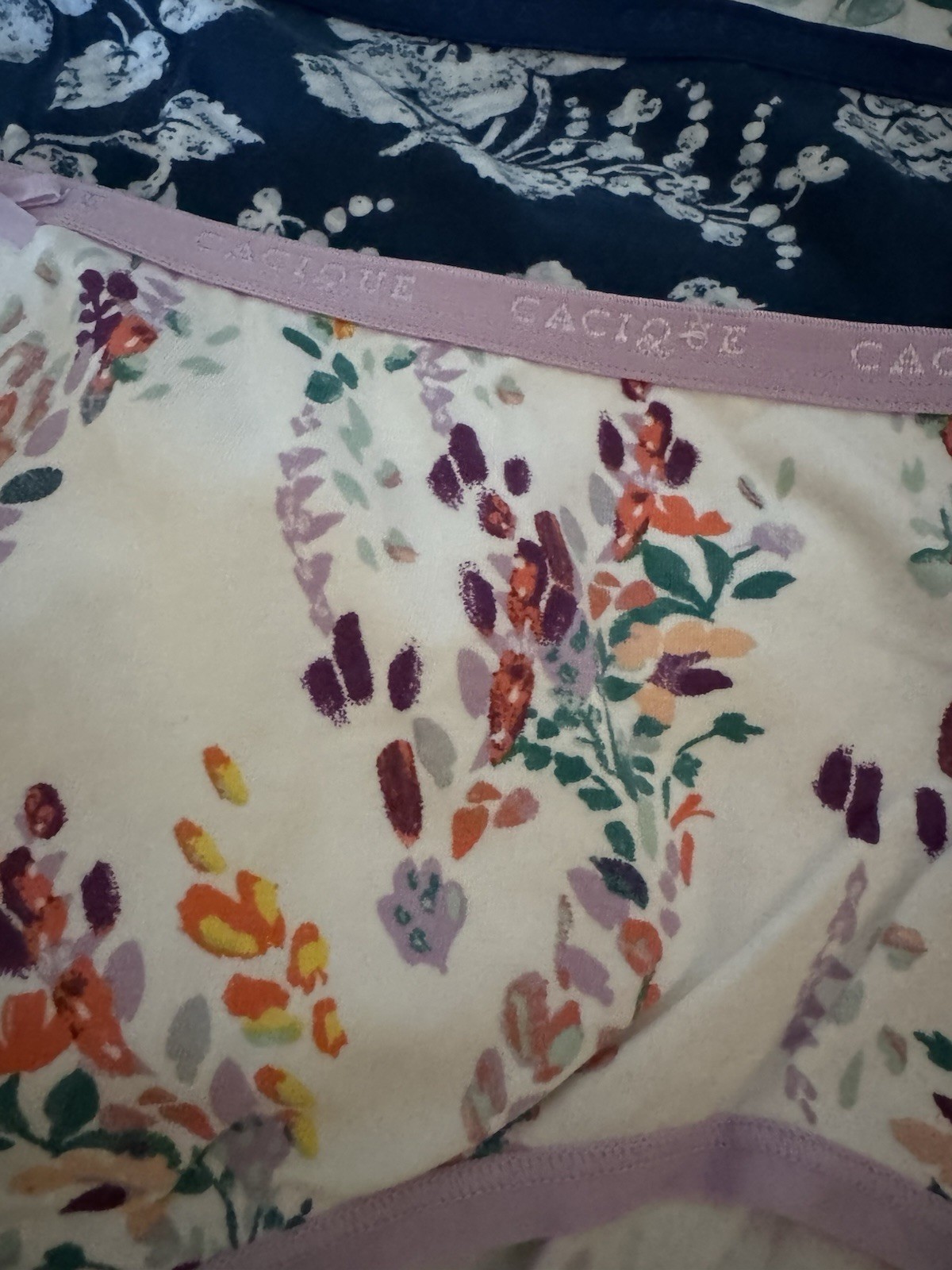 Lane Bryant 18-20 Cacique Cotton High Leg Brief Panty 6 Pair NEW no tags #405