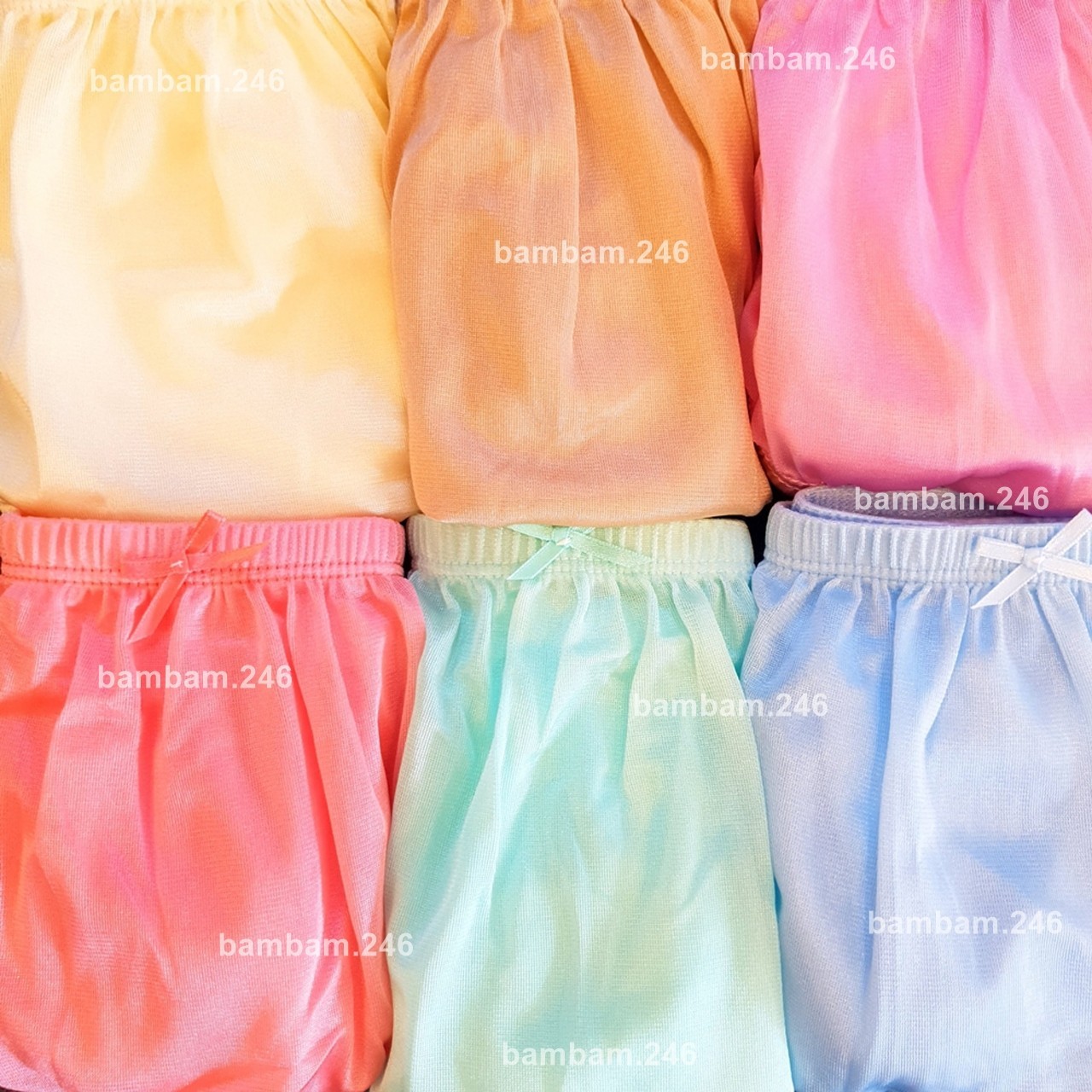 6 Vintage Shiny Nylon Underwear Plus Size XL Soft Full Cut Panties Briefs Bikini