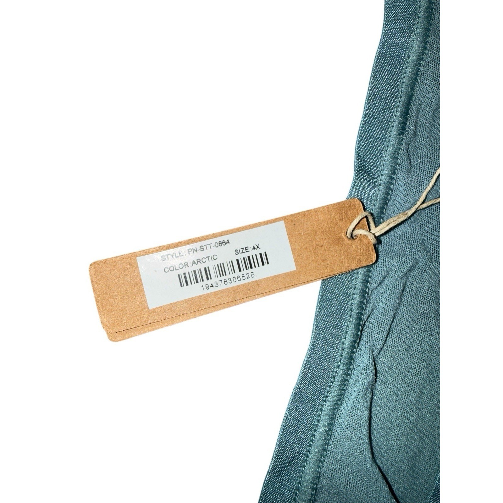 SKIMS Summer Mesh Thong 4X Arctic Blue NWT Mid Rise Sheer Plus Size PN-STT-0664