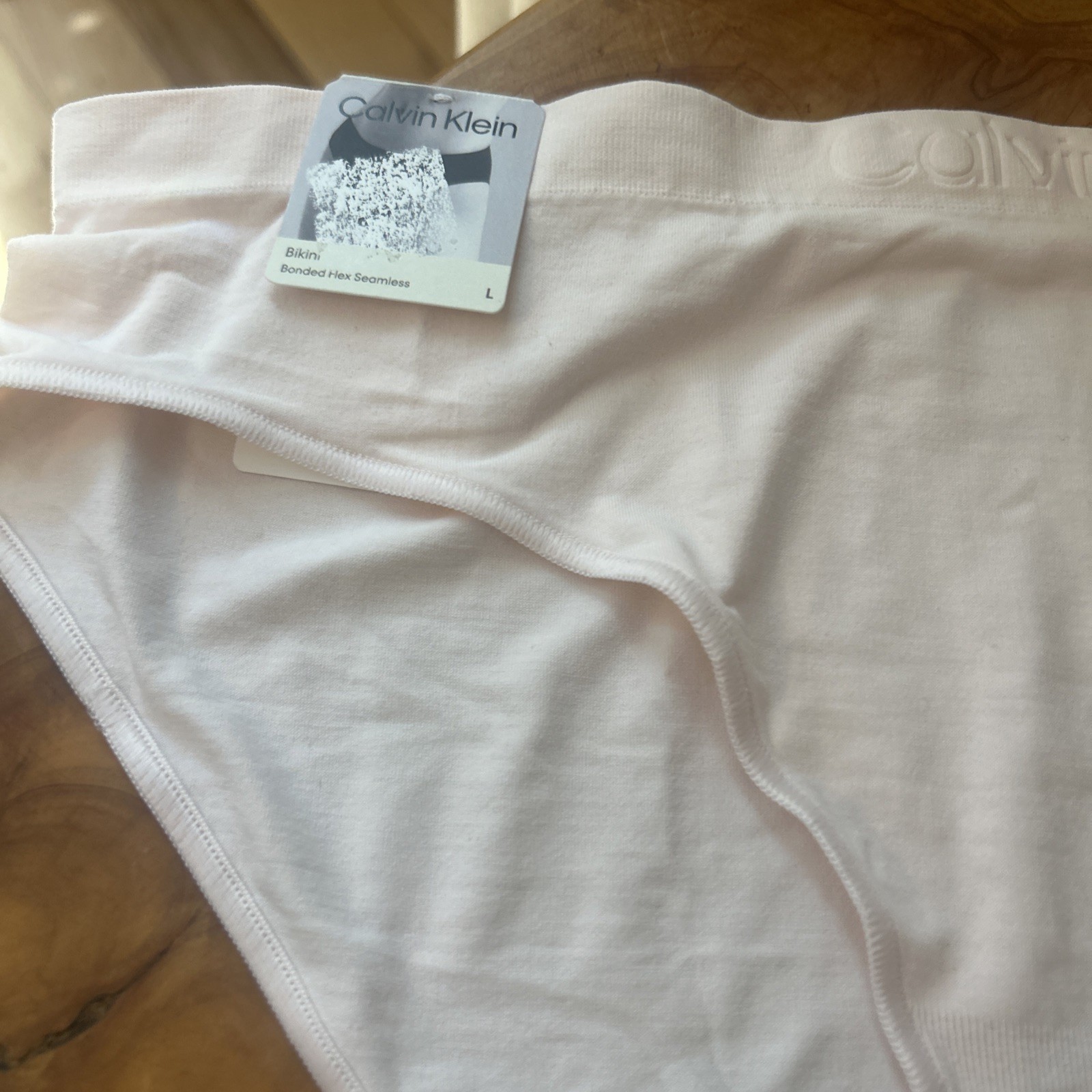 NEW Calvin Klein CK Women’s Bonded Flex Seamless Underwear QD3960 691 Size Lg