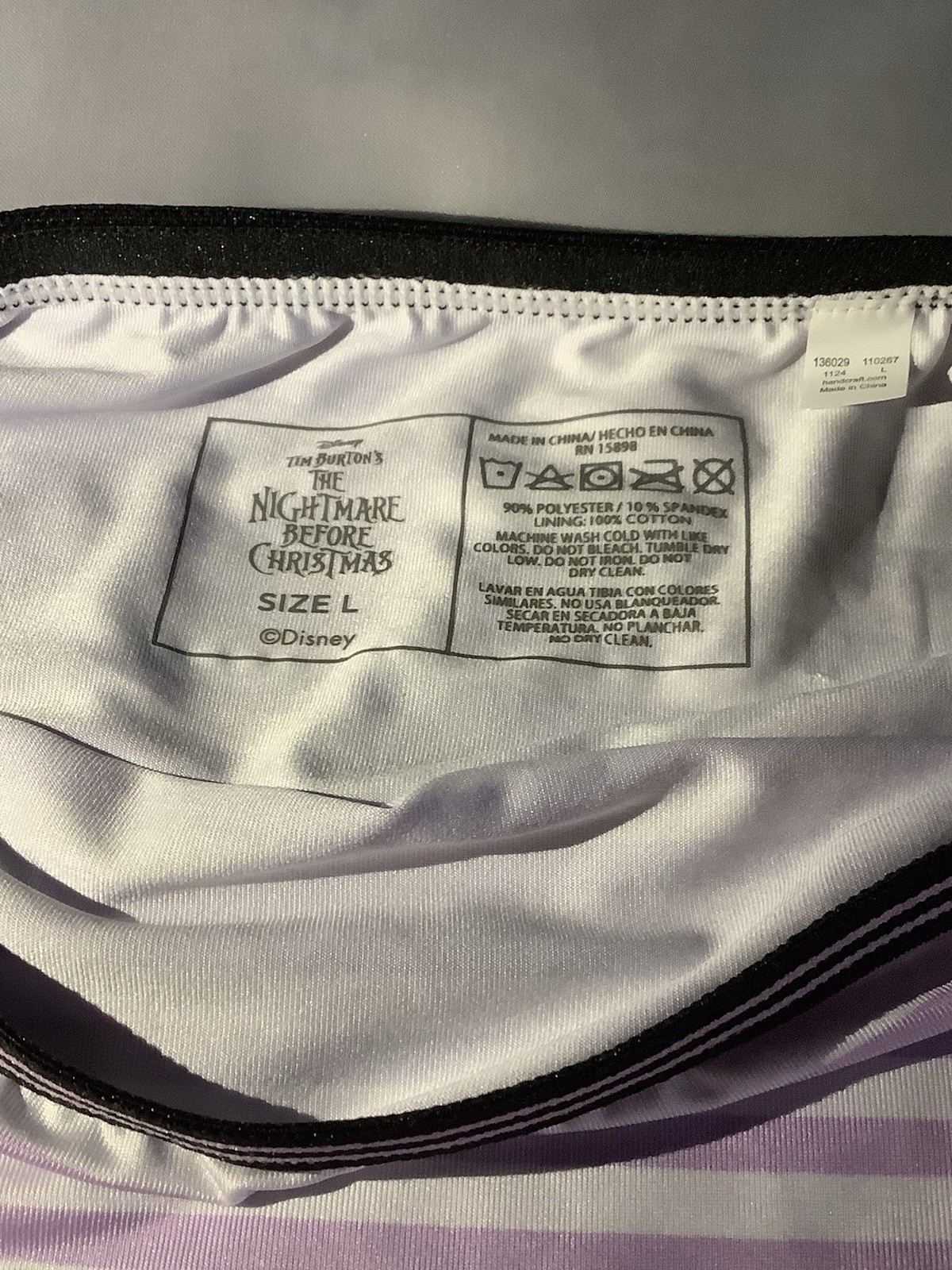 Women’s Disneys Nightmare Before Christmas Licensed Boyshort Panties 2pk X-LARGE