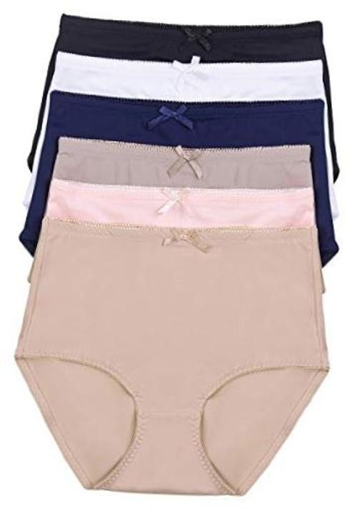Women’s 6 Pack High-Waisted Briefs in Multiple Styles Small 6 Pack: Lace Trim