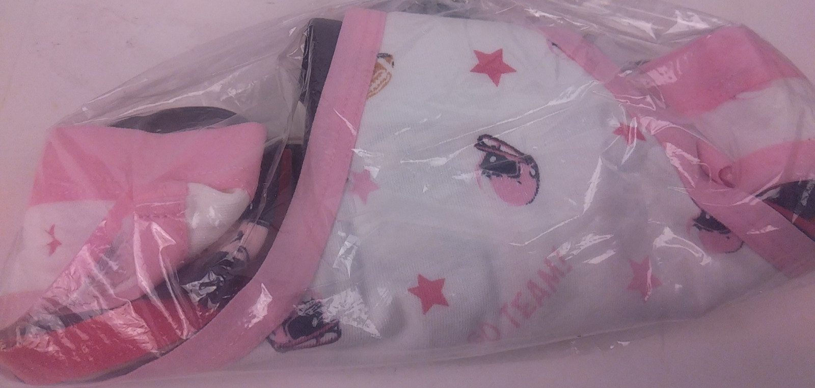 Celebrate Fall Ladies 3 Pack Ivory Football Design Thongs Size M(8-10) – New