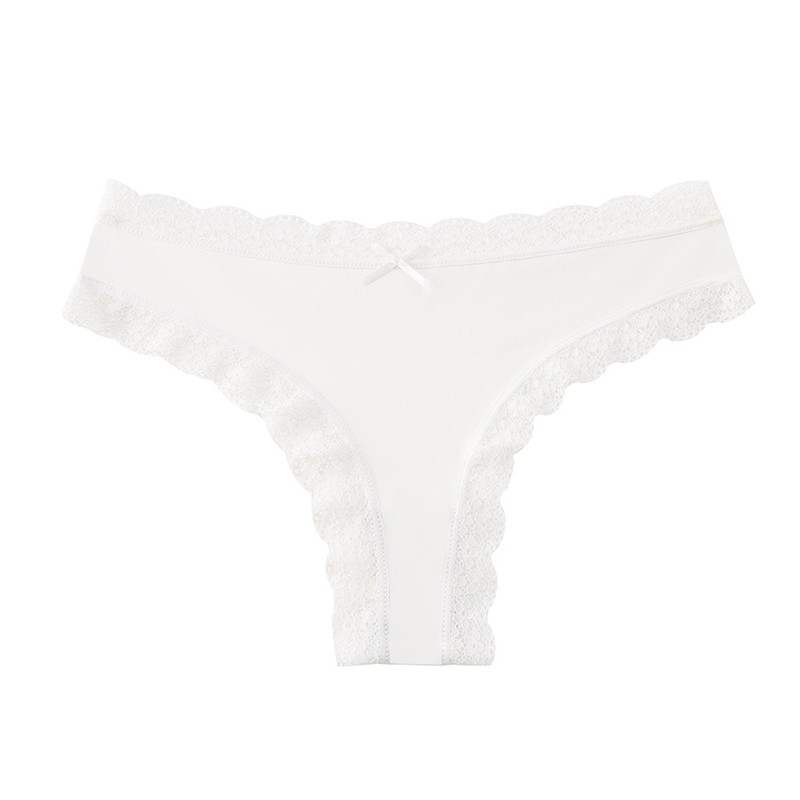 4 Pack Lot Sexy Womens Lace Panties Underwear Thongs Briefs Low Rise Lingeries