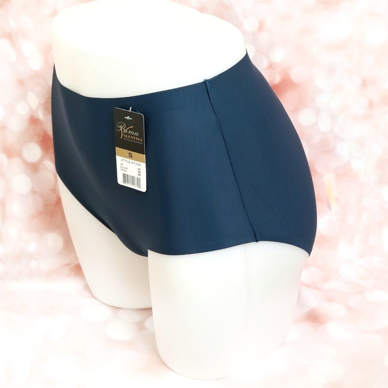 High Waist Flower Soft Polyamide Laser Cut No show Line Seamless Brief Panties