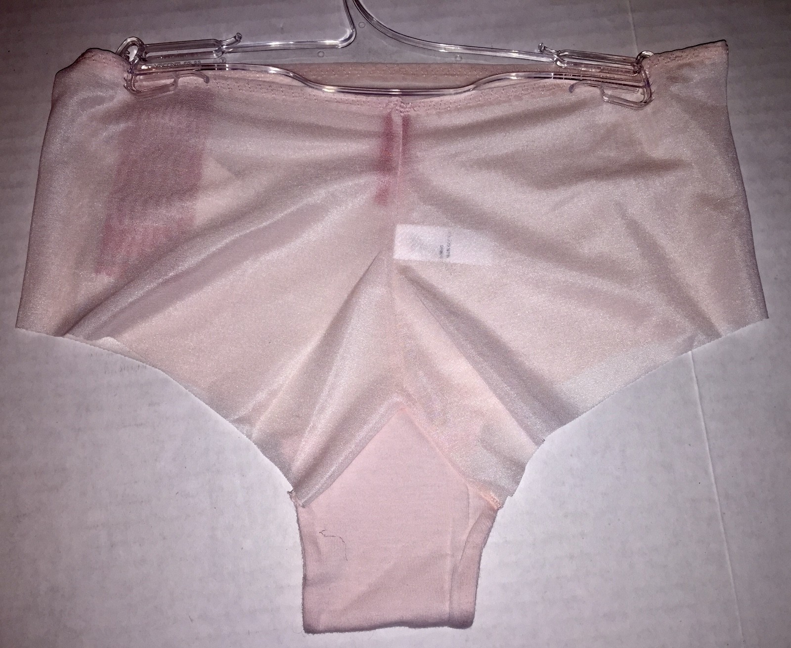 Spanx Hipster Panty Skinny Britches Sheer Smoothing Shaping Nude Pink Layers 902