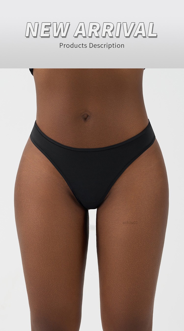 Highly elastic and breathable women’s antibacterial crotch triangle pants
