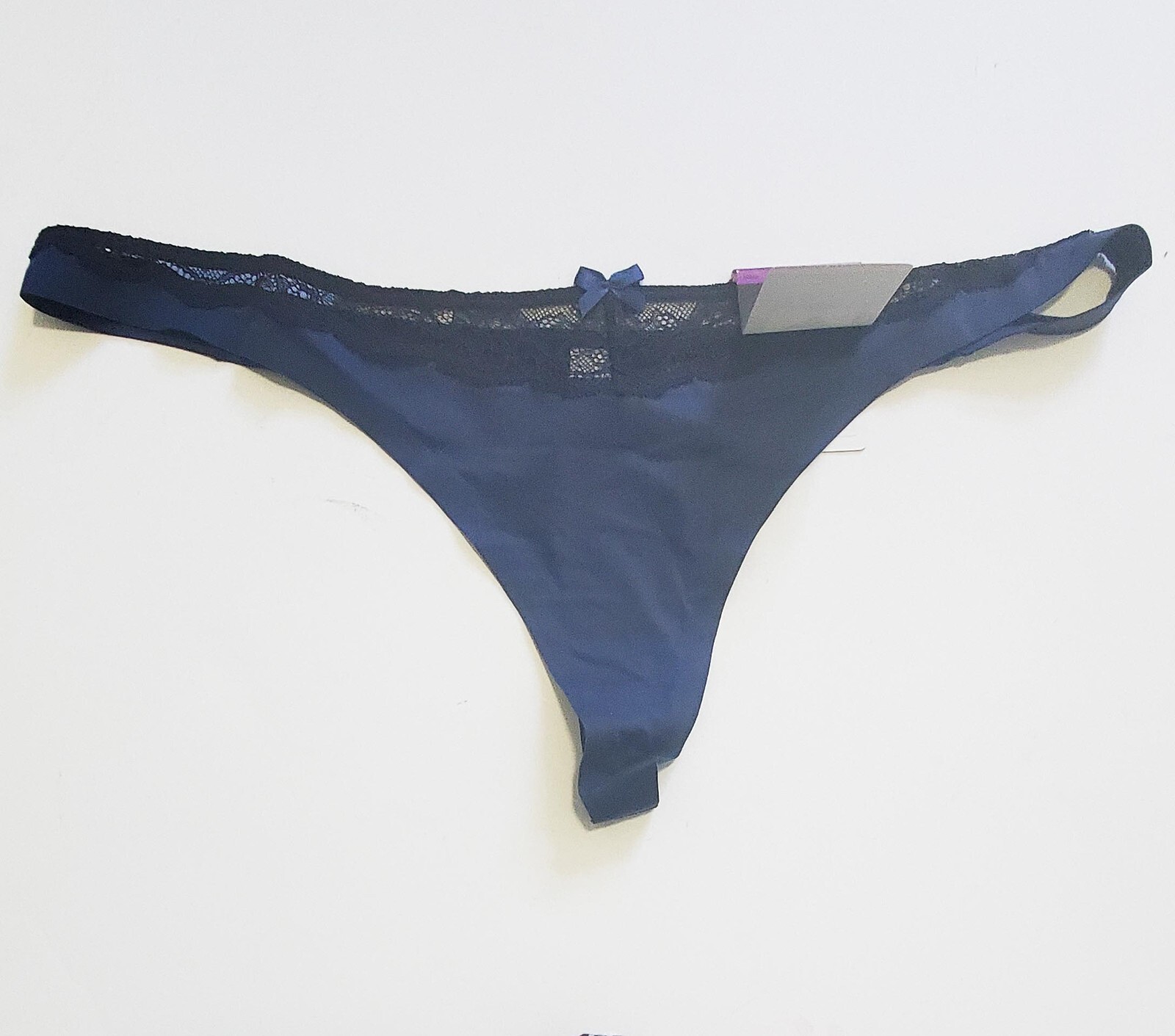 2 Maidenform Comfort Devotion Thong Underwear Panty Navy 40149 Sz 9/2XL – NWT