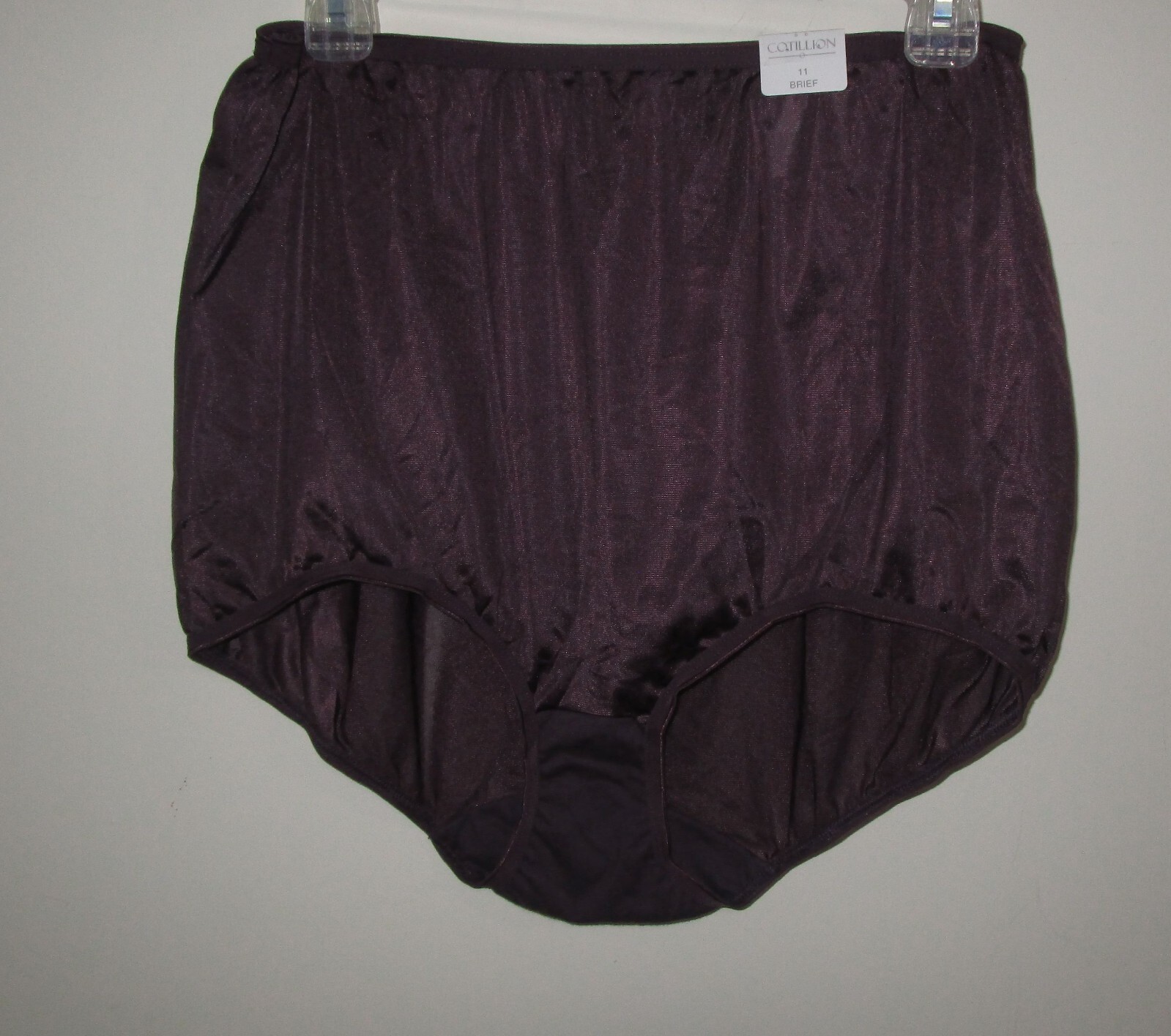 COTILLION~11~75416N~Plum Perfect High Waist Tailored Knit Brief Panty